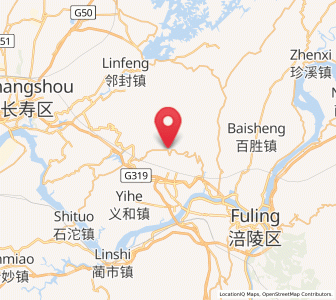 Map of Zhihan, Chongqing