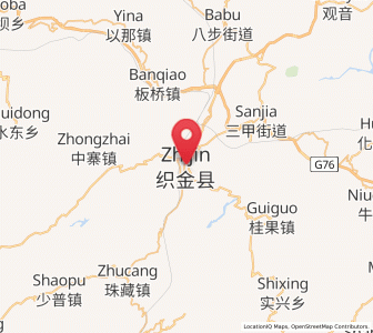 Map of Zhijin, Guizhou