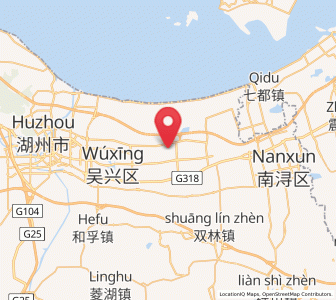 Map of Zhili, Zhejiang