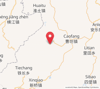 Map of Zhiping Shezu, Fujian