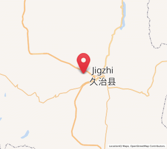 Map of Zhiqing Songduo, Qinghai