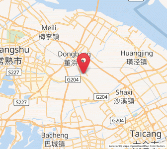 Map of Zhitang, Jiangsu