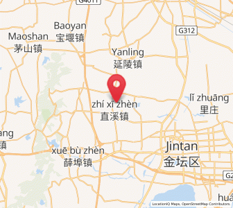 Map of Zhixi, Jiangsu
