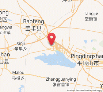Map of Zhiyang, Henan