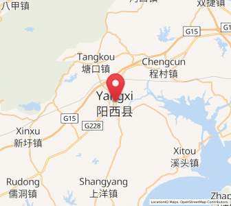Map of Zhize, Guangdong