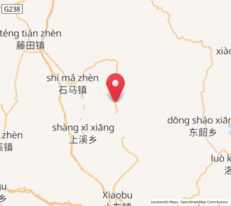 Map of Zhongcun, Jiangxi