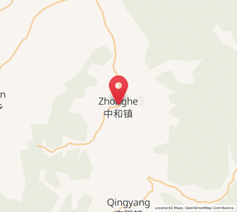 Map of Zhonghe, Heilongjiang