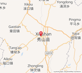 Map of Zhonghe, Chongqing