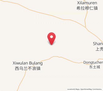 Map of Zhonghouhe, Inner Mongolia