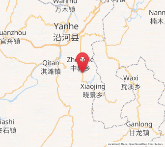 Map of Zhongjie, Guizhou