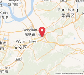 Map of Zhongming, Anhui