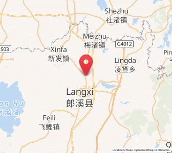 Map of Zhongqiao, Anhui