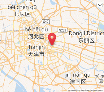 Map of Zhongshanmen, Tianjin