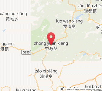 Map of Zhongyuan, Jiangxi