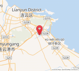 Map of Zhongyun, Jiangsu