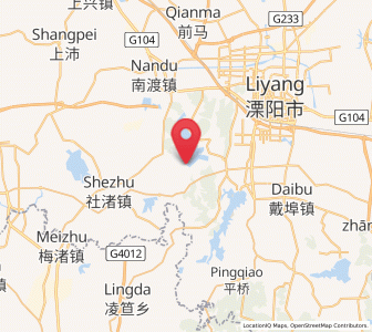 Map of Zhoucheng, Jiangsu