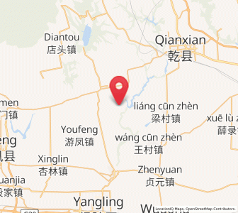 Map of Zhoucheng, Shaanxi