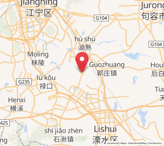 Map of Zhougang, Jiangsu