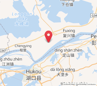 Map of Zhoutou, Anhui