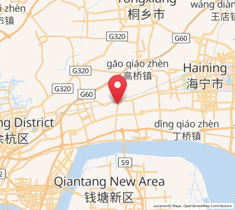 Map of Zhouwangmiao, Zhejiang