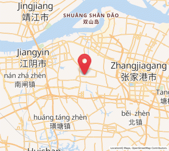 Map of Zhouzhuang, Jiangsu