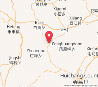Map of Zhuangkou, Jiangxi