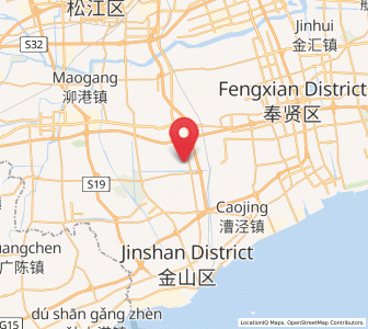 Map of Zhuangxing, Shanghai