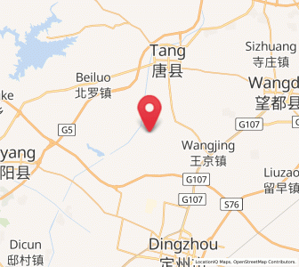 Map of Zhuanlu, Hebei