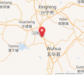 Map of Zhuanshui, Guangdong