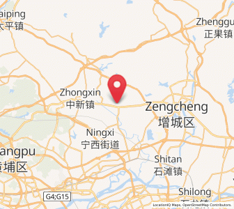 Map of Zhucun, Guangdong