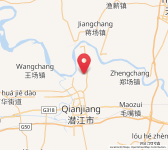 Map of Zhugentan, Hubei