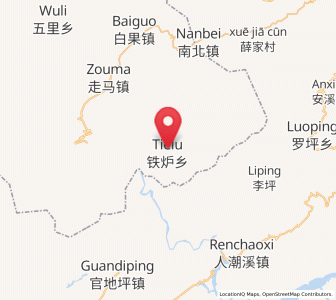 Map of Zhujiatai, Hubei
