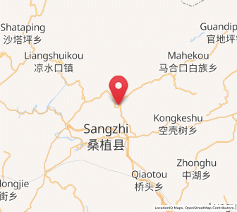 Map of Zhujita, Hunan