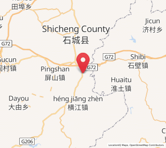 Map of Zhukeng, Jiangxi