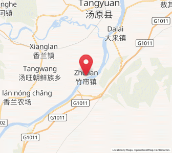 Map of Zhulian, Heilongjiang