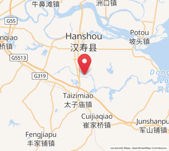 Map of Zhumushan, Hunan