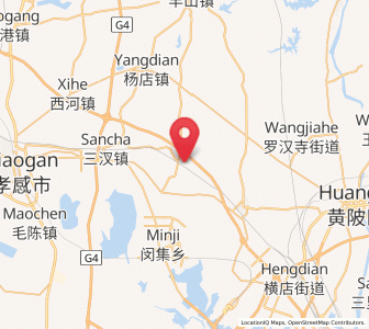 Map of Zhuzhan, Hubei