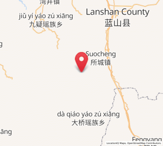 Map of Ziliang, Hunan