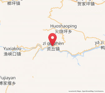 Map of Ziqiu, Hubei