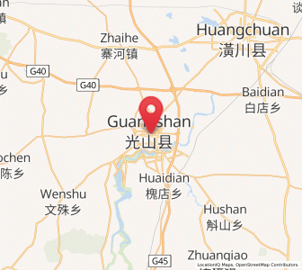 Map of Zishui, Henan