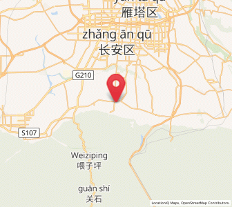 Map of Ziwu, Shaanxi