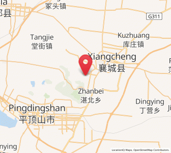 Map of Ziyun, Henan
