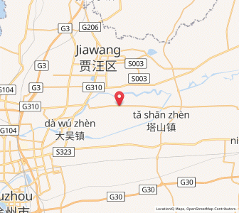 Map of Zizhuang, Jiangsu