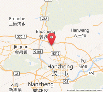 Map of Zongying, Shaanxi