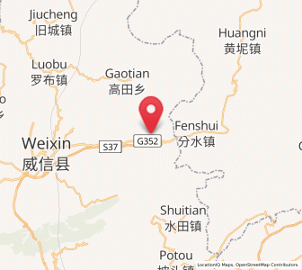 Map of Zoumachang, Yunnan