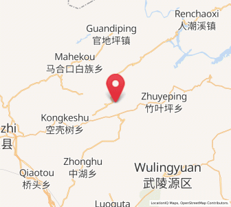 Map of Zoumaping, Hunan