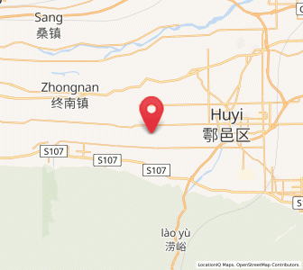 Map of Zu’an, Shaanxi