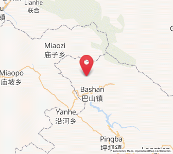 Map of Zuolan, Chongqing