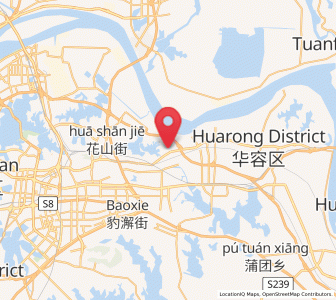 Map of Zuoling, Hubei
