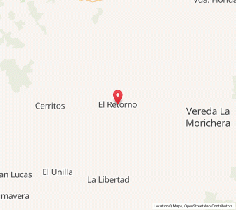 Map of El Retorno, Guaviare